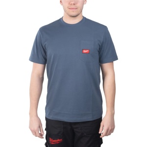 Tricou de lucru WT SS BLU, albastru, Milwaukee