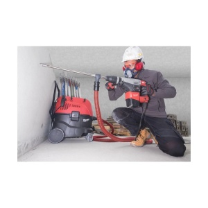 Aspirator AS 42 MAC, clasa M, capacitate 42 l, diametru furtun 38 mm, lungime furtun 4 m, 1200 W, Milwaukee, cod 4933459418 - Img 3