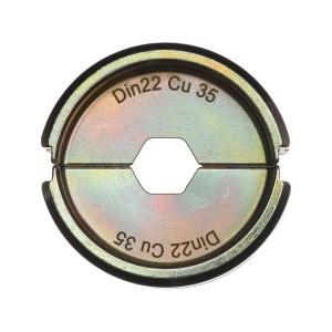 Bac de sertizare DIN22 CU 35, forma HEX, Milwaukee, cod 4932451746