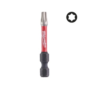 Bit TX pentru surubelnite SHOCKWAVE IMPACT DUTY TX25x50 mm Milwaukee, cod 4932430882