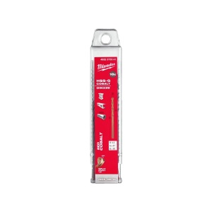 Burghiu pentru metal HSS-G RED COBALT-DIN 338 ø4.5 mm Milwaukee, cod 4932373341 - Img 3