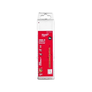 Burghiu pentru metal HSS-G RED COBALT-DIN 338 ø9.5 mm Milwaukee, cod 4932373353 - Img 2