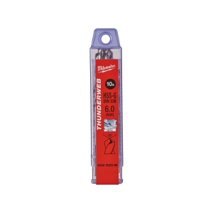 Burghiu pentru metal HSS-G THUNDERWEB-DIN338 ø6.0 mm Milwaukee, cod 4932352390 - Img 2