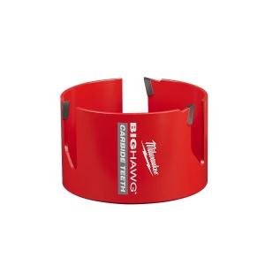 Carota BIG HAWG multi material, diametru 108 mm, adancime max 60 mm, 3 dinti, Milwaukee, cod 4932464935