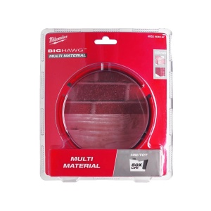 Carota BIG HAWG multi material, diametru 133 mm, adancime max 60 mm, 3 dinti, Milwaukee, cod 4932464937 - Img 2