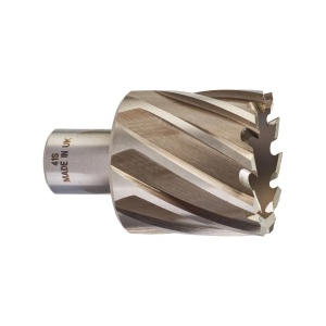 Carota HSS cu prindere Weldon de 19 mm, 41x30 mm, Milwaukee, cod 4932371750