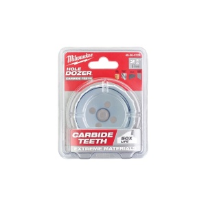 Carota TCT HOLE DOZER cu dinti din carbura, diametru 67 mm, 41 mm adancime max taiere, Milwaukee, cod 49560729 - Img 2