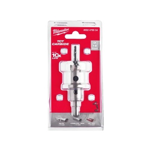 Carota TCT pentru otel inoxidabil, diametru 18 mm, adancime max 25 mm, Milwaukee, cod 4932479034 - Img 3