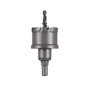 Carota TCT pentru otel inoxidabil, diametru 44 mm, adancime max 25 mm, Milwaukee, cod 4932479046