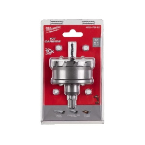 Carota TCT pentru otel inoxidabil, diametru 64 mm, adancime max 25 mm, Milwaukee, cod 4932479052 - Img 2