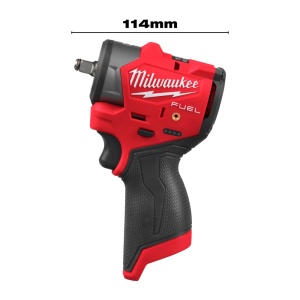 Cheie sub compacta de impact 3/8" M12 FSCIWF38-0, cu inel fixare, cuplu 271 Nm, Milwaukee, cod 4933498969 - Img 5