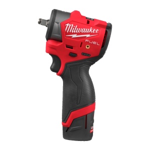 Cheie sub compacta de impact 3/8" M12 FSCIWF38-252X, cu inel fixare, 271 Nm, kit 2x2.5Ah, Milwaukee, cod 4933498970 - Img 2