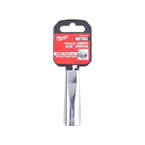 Cheie tubulara 3/8", sistem metric, marime 14 mm, lunga, Milwaukee, cod 4932478358 - Img 2