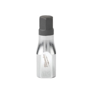 Cheie tubulara cu bit direct in cap, 12 mm, prindere 3/8" HEX, Milwaukee, cod 4932480839