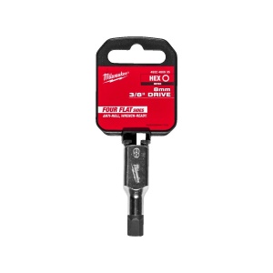 Cheie tubulara cu bit direct in cap, 8 mm, prindere 3/8" HEX, Milwaukee, cod 4932480835 - Img 2