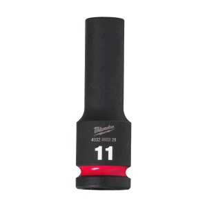 Cheie tubulara de impact SHOCKWAVE IMPACT DUTY 1/2", lunga, marime 11 mm, Milwaukee, cod 4932480329