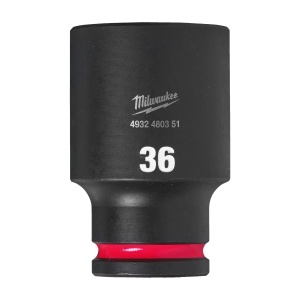 Cheie tubulara de impact SHOCKWAVE IMPACT DUTY 1/2", lunga, marime 36 mm, Milwaukee, cod 4932480351