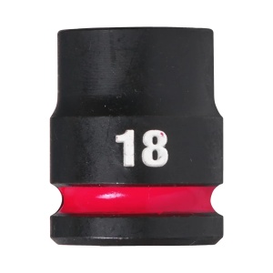 Cheie tubulara de impact SHOCKWAVE IMPACT DUTY 1/2", scurta, marime 18 mm, Milwaukee, cod 4932480312
