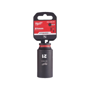 Cheie tubulara de impact SHOCKWAVE IMPACT DUTY 3/8" patrat, lunga, marime 21 mm, Milwaukee, cod 4932480295 - Img 2