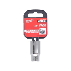 Cheie tubulara standard 1/2", marime 10 mm, diametru 15.3 mm, lungime 38 mm, Milwaukee, cod 4932480008 - Img 2