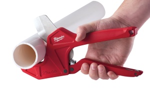 Cleste cu clichet pentru taiat PVC, capacitate de taiere 42 - 63 mm, Milwaukee