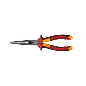 Cleste VDE cu nas lung si varf rotund, 205 mm, capacitate max debitare 3.9 mm, Milwaukee, cod 4932464564 - Img 3