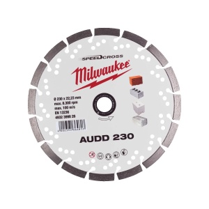 Disc diamantat SPEEDCROSS AUDD, 230x22.23X2.6 mm, Milwaukee, cod 4932399826 - Img 3