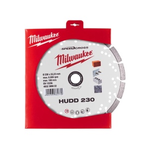 Disc diamantat SPEEDCROSS HUDD, 230x22.23X2.6 mm, Milwaukee, cod 4932399822 - Img 3
