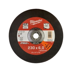 Disc PRO+ pentru polizat metal SG 27 / 230 x 6 x 22 mm, Milwaukee, cod 4932451504