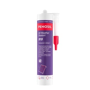 Etansant pe baza de cauciuc PENOSIL All Weather Sealant 919, transparent, 280ml, Penosil, cod H4635
