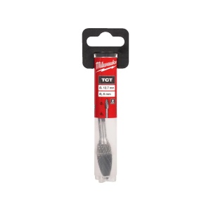 Freza carbura metalica TC tip H, flacara pentru contur, diametru tija 6 mm, latime 12.7 mm, Milwaukee, cod 4932493989 - Img 2