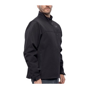 Jacheta neagra premium incalzita M12 HJBL6-0, S-XXXL, tehnologie HEXON, 5 zone de incalzire, Milwaukee - Img 4