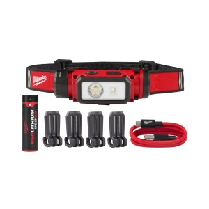 Lanterna frontala L4 HL2-301, reincarcabila USB, 600 lumeni, Milwaukee, cod 4933479963 - Img 2