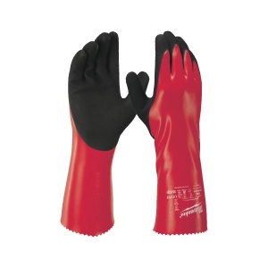 Manusi protectie chimica cu aderenta crescuta, nivel taiere A, lungime 350 mm, Milwaukee
