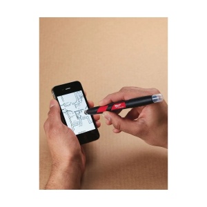 Marker cu stylus INKZALL, varf de 1 mm, negru, Milwaukee, cod 48223101 - Img 3