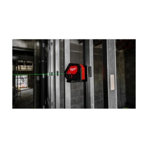Nivela laser CLL-C cu 2 planuri cu fascicul verde, cu baterii alcaline, max 50 m, Milwaukee, cod 4933478753 - Img 5