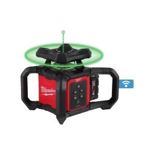 Nivela laser verde rotativa orizontala M18 RLOHVG300-501C cu ONE KEY, raza operare 300 m, Milwaukee, cod 4933493194 - Img 4