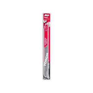 Panza fierastrau sabie cu dinti din carbura pentru demolare HEAVY DUTY TORCH, TCT 300 X 8 TPI, Milwaukee, cod 48005203 - Img 3