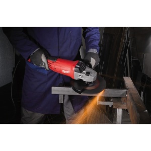 Polizor unghiular AG 22-180 DMS, disc 180 mm, ax M14, 43 mm adancime taiere, 2200 W Milwaukee, cod 4933431830 - Img 4