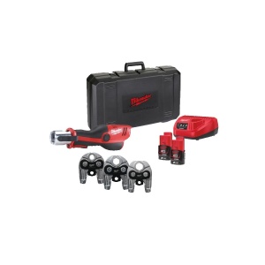 Presa hidraulica subcompacta M12 HPT-202C GEBERIT MAPRESS SET FORCE LOGIC, 19 kN, Milwaukee, cod 4933480902