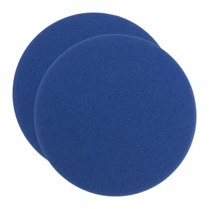 Set 2 bureti albastri si extrafini pentru lustruit, 140/20 mm, Milwaukee, cod 4932492312