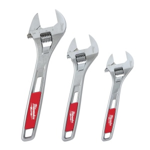Set 3 chei reglabile (150 mm, 200 mm, 250 mm), Milwaukee, cod 4932493414