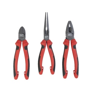 Set 3 clesti: combinat de 180 mm, cu nas lung de 205 mm si cu tais diagonal de 160 mm, Milwaukee, cod 4932492773