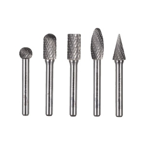 Set 5 freze din carbura TC 6 X 10 mm Milwaukee, cod 4932493577