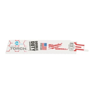 Set 5 panze fierastrau sabie pentru demolare HEAVY DUTY TORCH, TIH 150X14 TPI, Milwaukee, cod 48004782