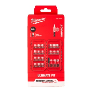 Set 56 biti SHOCKWAVE IMPACT DUTY, Milwaukee, cod 4932492006