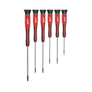 Set 6 surubelnite de precizie TORX, T6, T7, T8, T9, T10, T15, Milwaukee, cod 4932471870