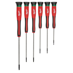 Set 6 surubelnite de precizie TORX, T6, T7, T8, T9, T10, T15, Milwaukee, cod 4932471870 - Img 8