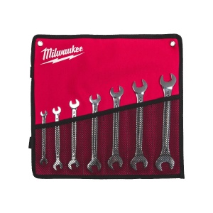 Set 7 chei fixe duble, 6x7mm, 8x9mm, 10x11mm, 12x13mm, 14x15mm, 16x17mm, 18x19mm, Milwaukee, cod 4932492713