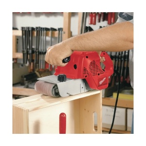 Slefuitor cu banda BS 100 LE cu fir de 4 m, suprafata de slefuire 100 x 160 mm, 1150 W, Milwaukee, cod 4933385150 - Img 2